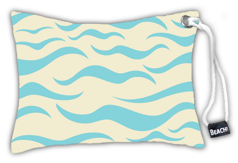 Waves Beach Pillow