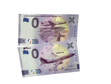 Pack 2 TAP Souvenir Banknote