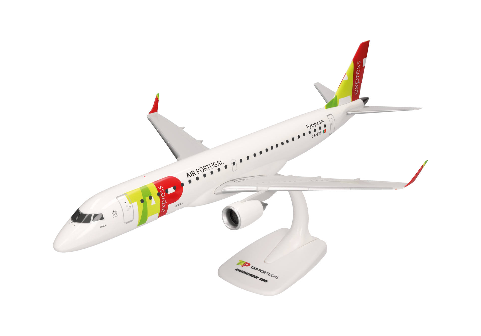 Maquete TAP Express E195 CS-TTY SNAP FIT 1:100