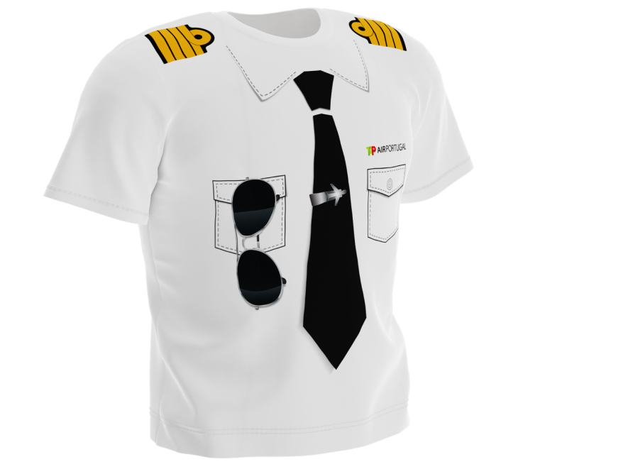 T-Shirt de Criança Comandante TAP