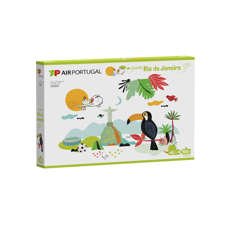 TAP Puzzle Rio de Janeiro 100 pcs