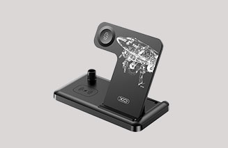 Black Cell Phone Charging Stand