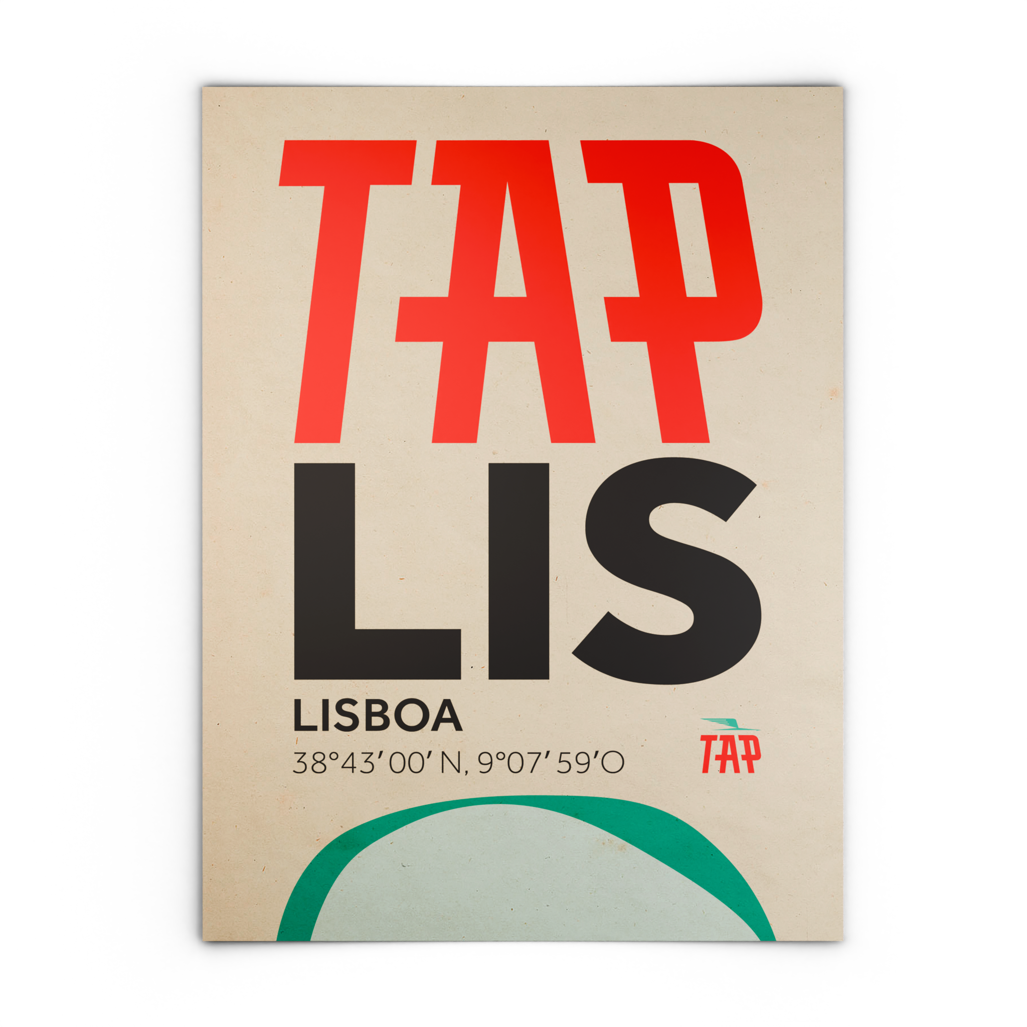 TAP Lisbon (LIS) Wall Poster