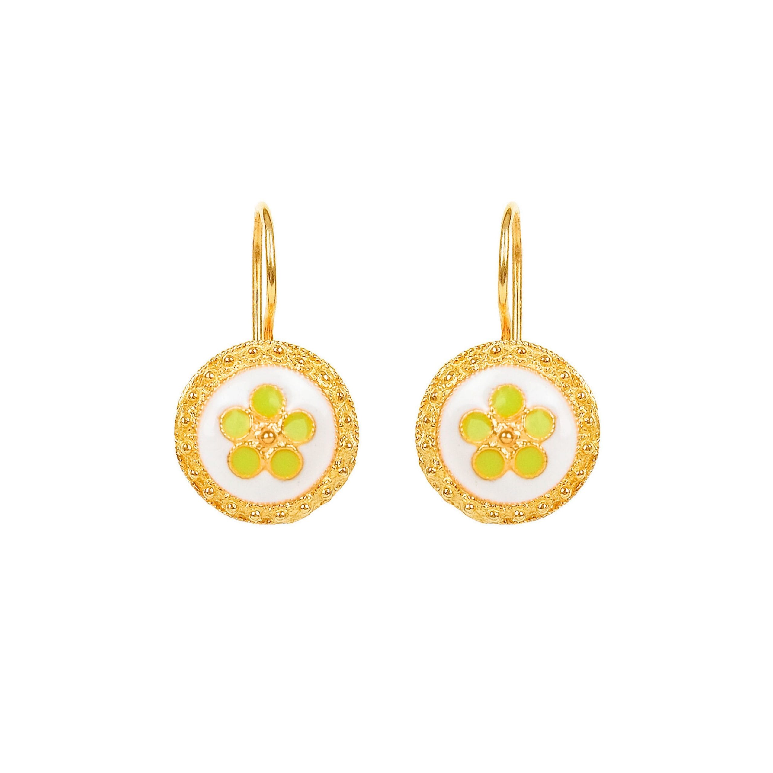 TAP 80 Years Caramujo Earrings in Gold Plated Silver