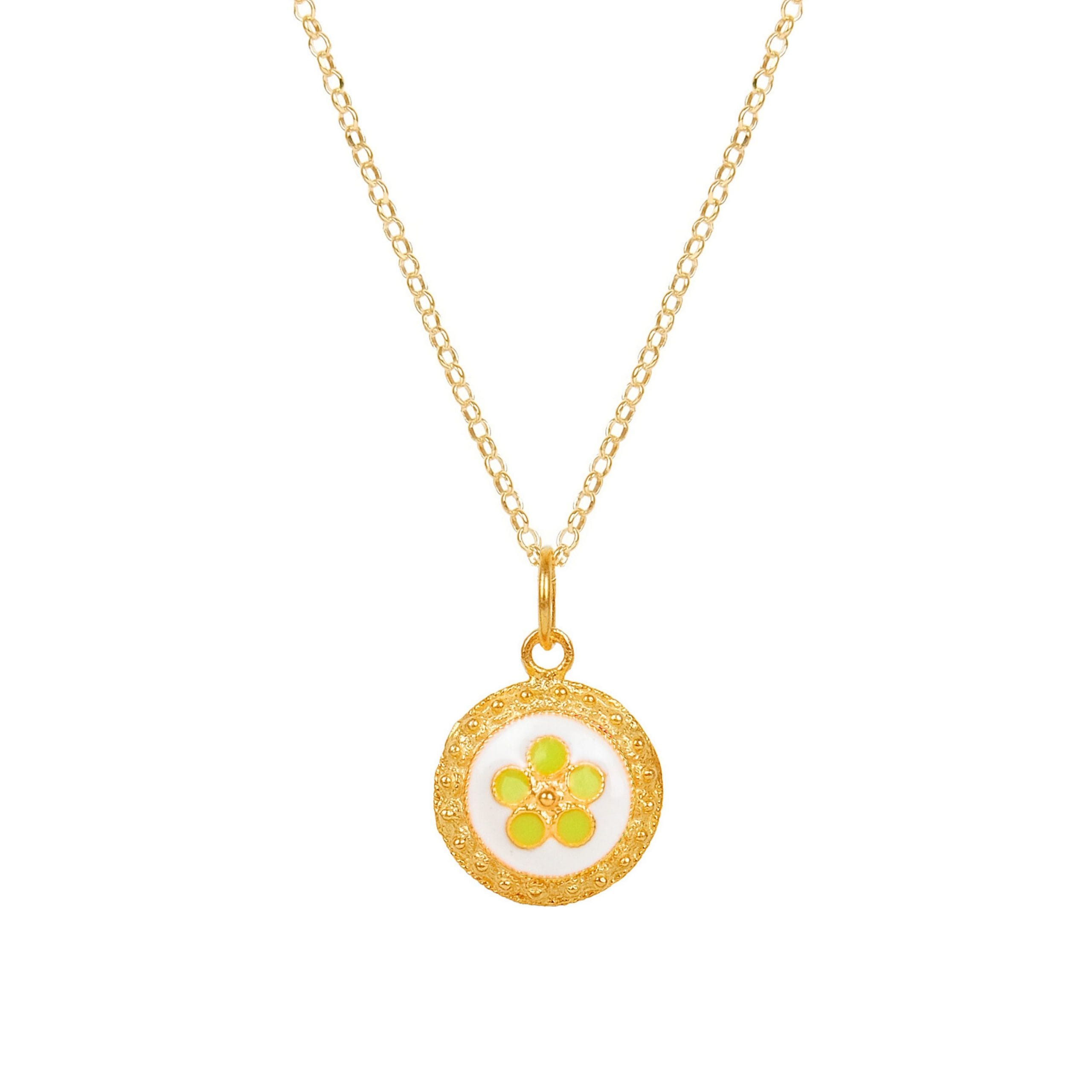 TAP 80 Years Snail Necklace in Gold Plated Silver