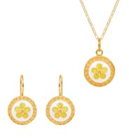 TAP 80 Years Caramujo Set in Gold Silver